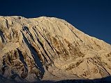 02 Tilicho Peak Close Up At Sunrise From The Eastern Tilicho Tal Lake Camp 